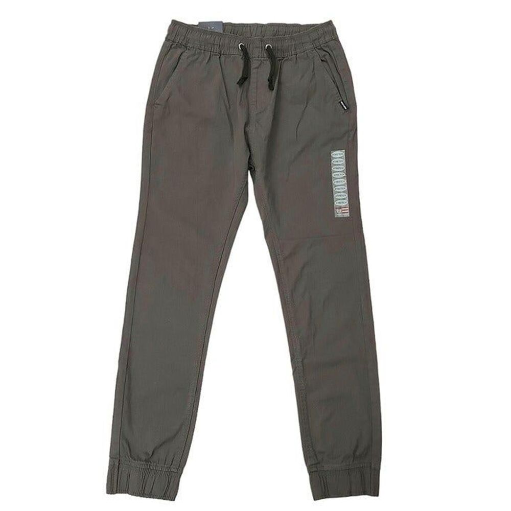Phat Farm Jogger Pants Mens Small Gray Stretch Tapered Lightweight Activewear